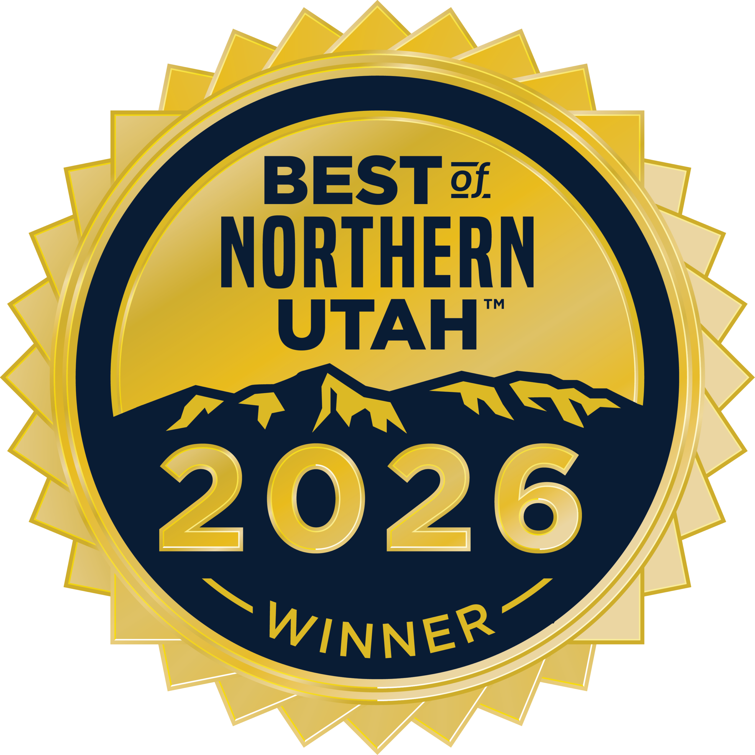 Best of Northern Utah 2026 award badge